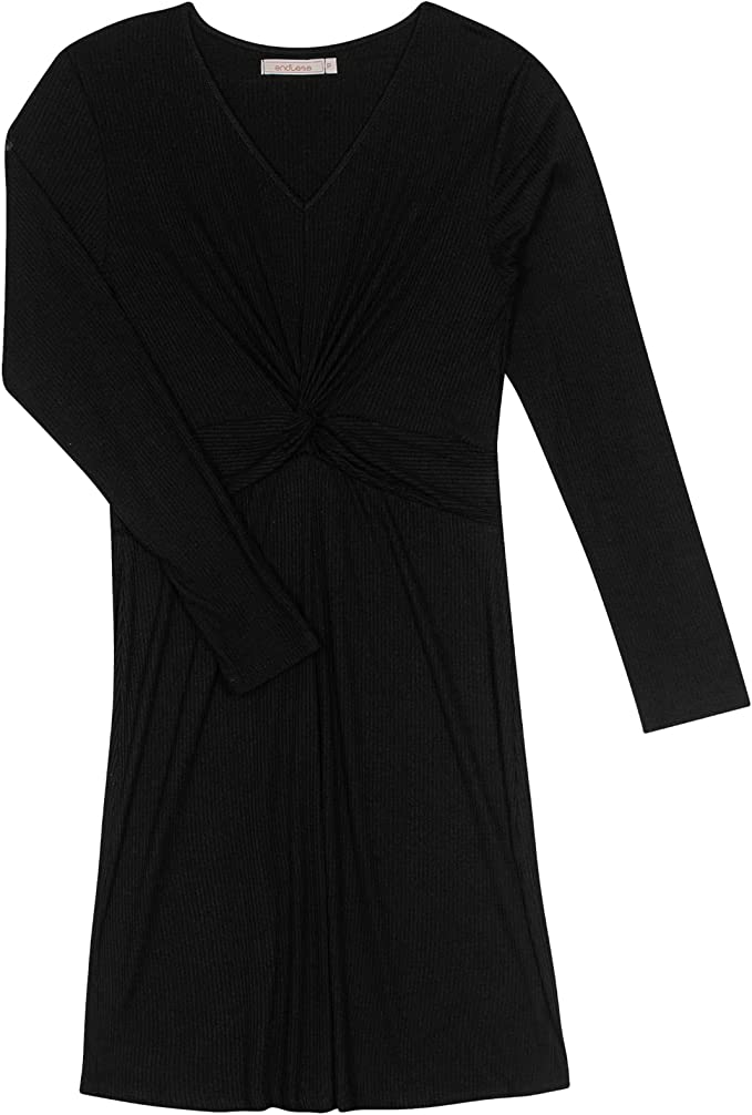 Versatile Cross Knot Dress for Women