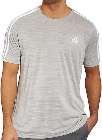Adidas Men's 3 Stripes Short Sleeve T-Shirt