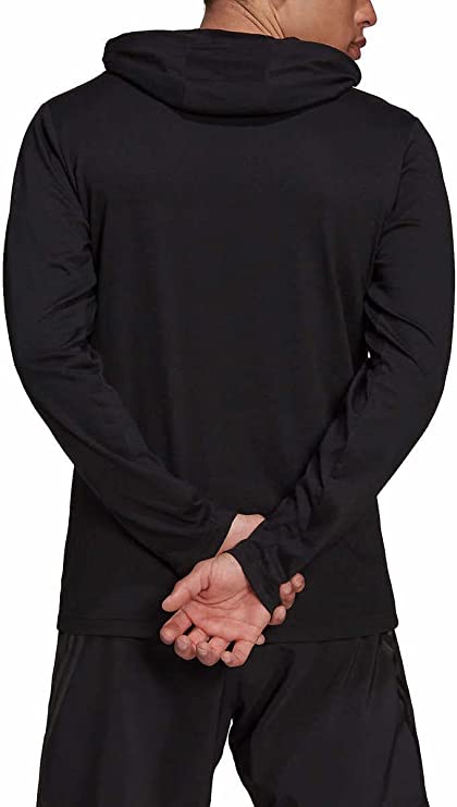 Adidas Mens Lightweight Pullover Hoodie T-Shirt