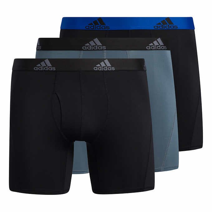 Adidas Performance 3-Pack Relaxed Boxer - Comfortable Men's Underwear Set