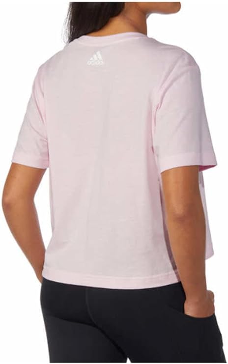 Adidas Women's Primegreen Aeroready Logo Crop Tee - Sustainable Athletic Wear