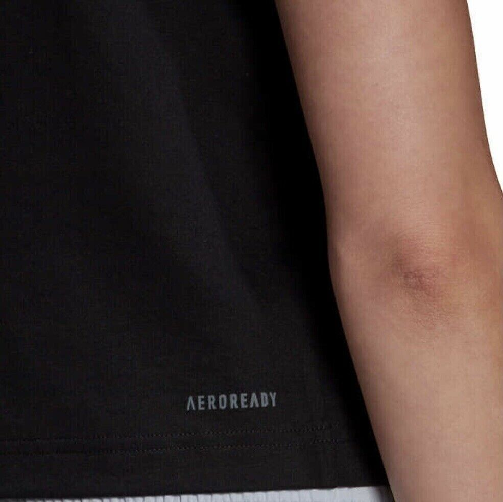 Adidas Women's Primegreen Aeroready Logo Crop Tee - Sustainable Athletic Wear