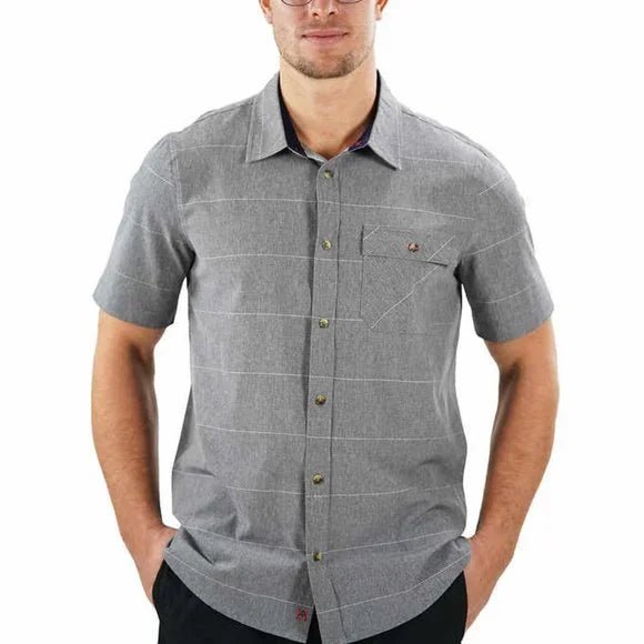 Avalanches Men's Performance Short Sleeve Woven Shirt