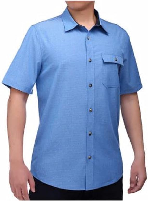 Avalanches Men's Performance Short Sleeve Woven Shirt