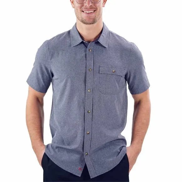 Avalanches Men's Performance Short Sleeve Woven Shirt