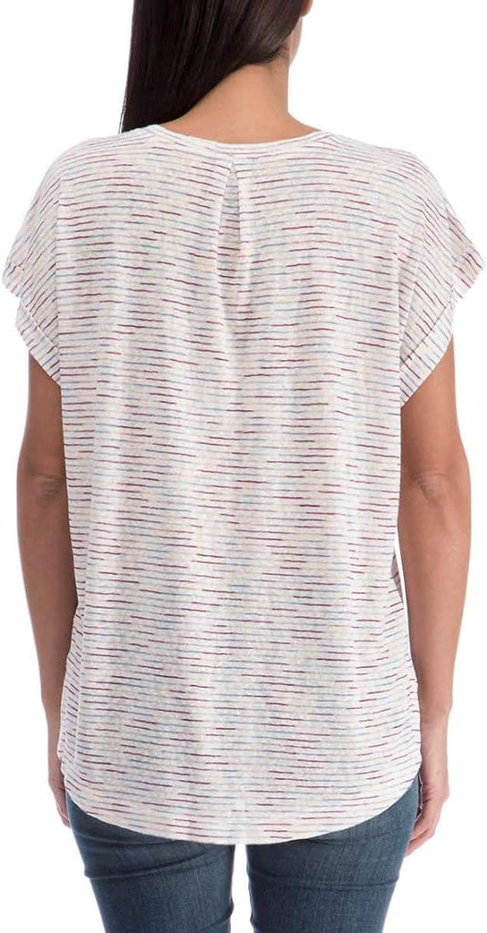 B Collection by Bobeau Women's Slub Tee - Chic and Comfortable Fashion Staple