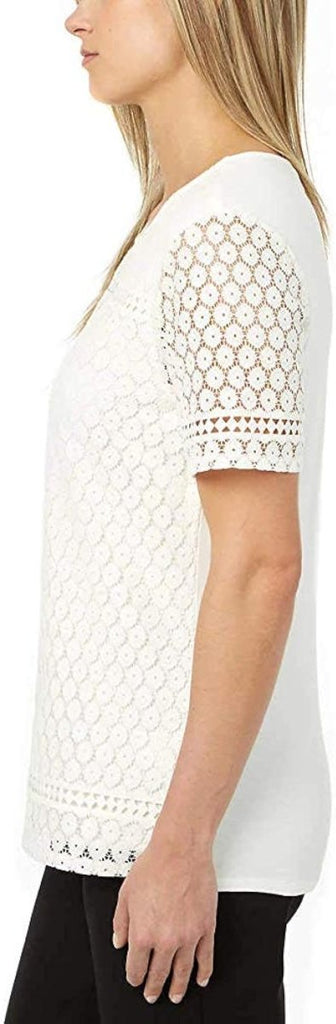Luxurious Lace Blouse by Badgley Mischka - Timeless Design