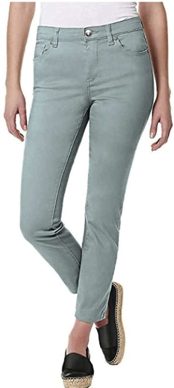 Buffalo David Bitton Ladies Ankle Length Skinny Pant - Slim Fit Trousers for Women