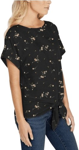 Buffalo David Bitton Women's Blouse - Tie Front Design