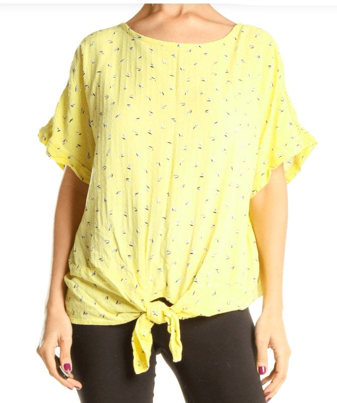 Buffalo David Bitton Women's Blouse - Tie Front Design