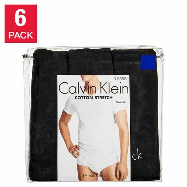 Calvin Klein 3-Pack Cotton Stretch Tee