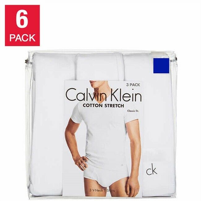 Calvin Klein 3-Pack Cotton Stretch Tee