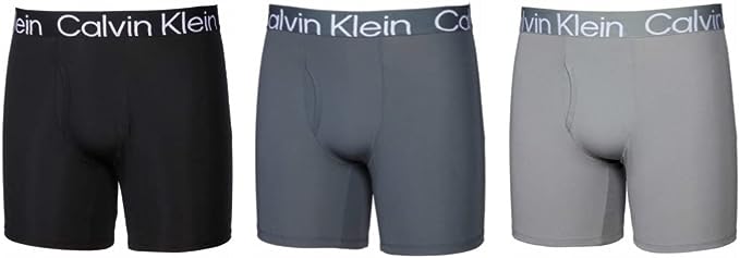 Calvin Klein Men's 3 Pack Micro Rib Boxer Brief
