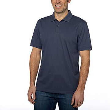 Calvin Klein Men's Liquid Cotton Striped Polo Shirt