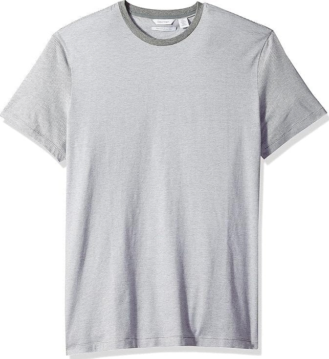 Calvin Klein Men's Short Sleeve Crew Neck Cotton T-Shirts