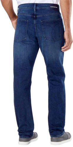 Calvin Klein straight leg jeans for men - classic, stylish denim