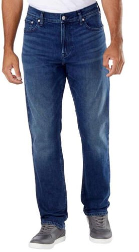 Calvin Klein straight leg jeans for men - classic, stylish denim