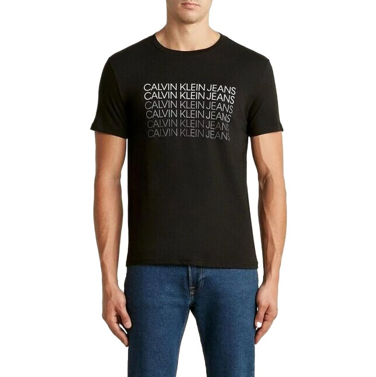 Calvin Klein Men's Triple HD Logo Crewneck T-Shirts
