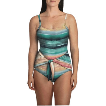 Carole Hochman Tie Front Swimsuit - Stylish & Comfortable Women's One Piece Swimwear