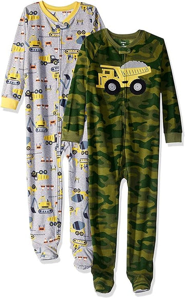 Carter's Baby Boys' Toddler Fleece Pajamas 2-Pack