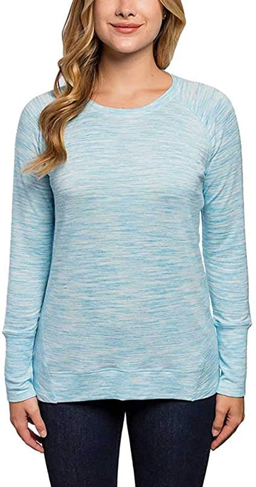 Versatile Women's Long Sleeve Tee by Champion - Ideal for Casual and Active Outfits