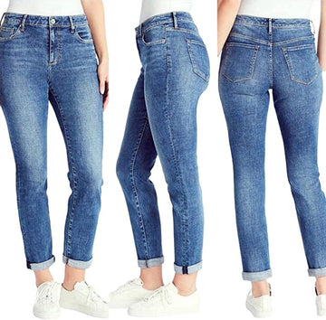Chaps Women's Jeans Slim Boyfriend