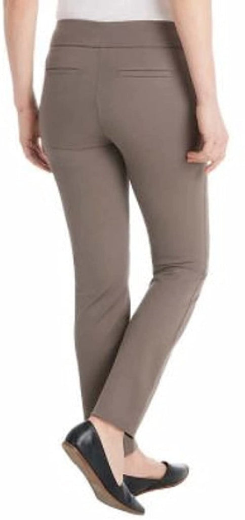 Dalia Women Slim Pull-On Ponte Pant - Elastic Waistband - Stylish and Comfortable Women's Pants