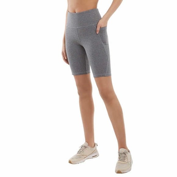 Danskin Curved Contour Bike Short - Flattering & Moisture-Wicking Women's Activewear