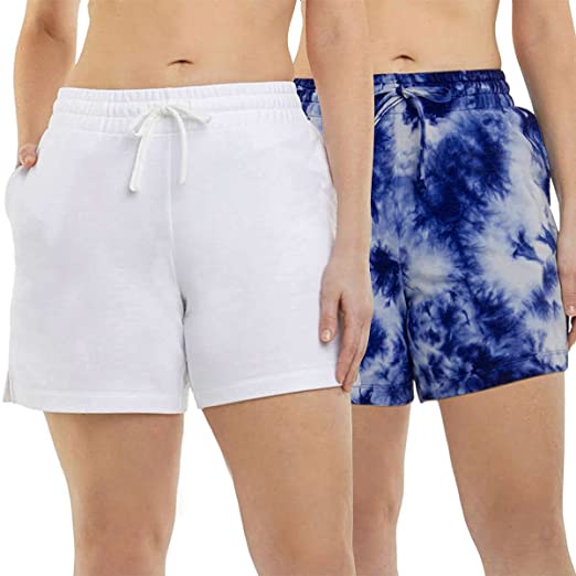 Danskin Women's Soft Active Shorts - 2-Pack: Comfortable Workout Attire