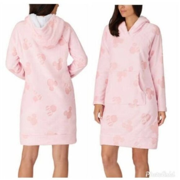 Disney Women's Lounger with Sherpa Hood - Cozy & Chic Disney Fashion | Officially Licensed