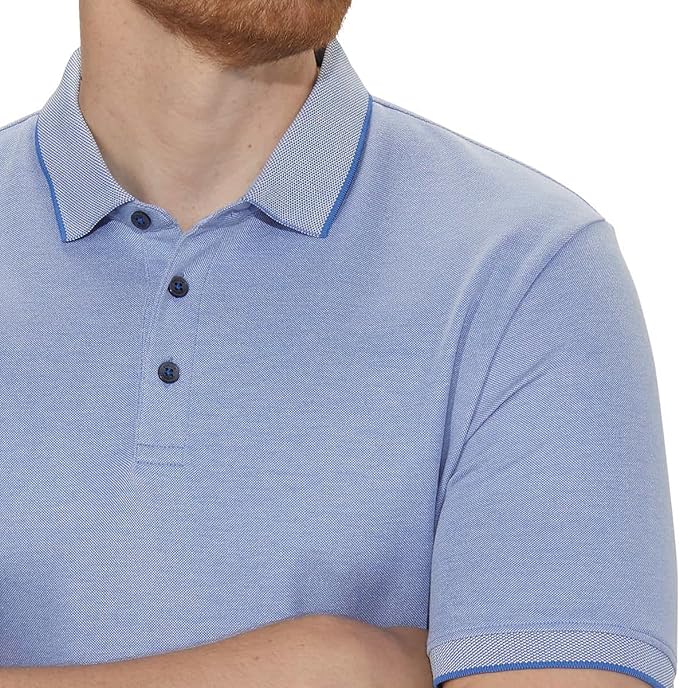 English Laundry Men's Short Sleeve Polo