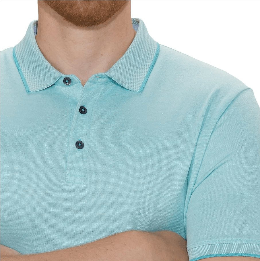 English Laundry Men's Short Sleeve Polo