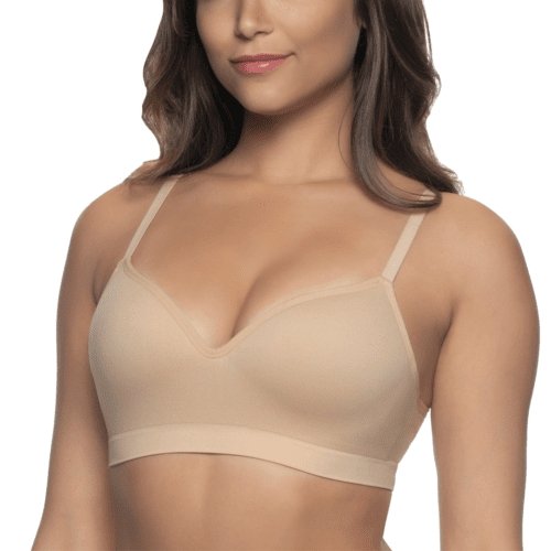 Felina Women's Contour Cup Seamless Wire Free Bra,2-Pack