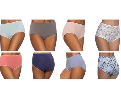 Felina Women's Cotton Briefs - 8 Pack | Comfy Stretch Underwear