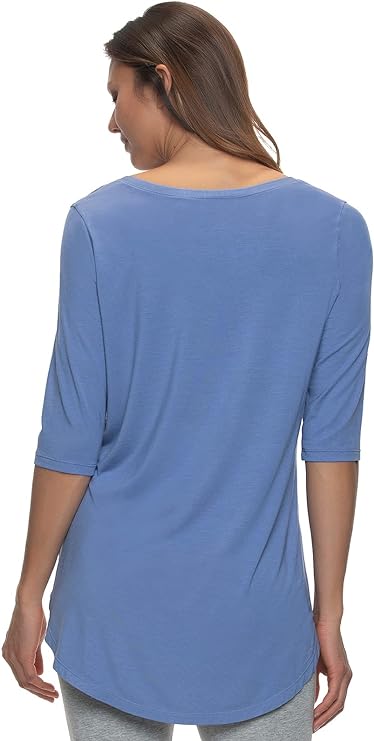 Felina Women's Modal V-Neck Tunic Top