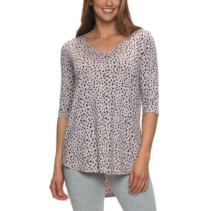 Felina Women's Modal V-Neck Tunic Top