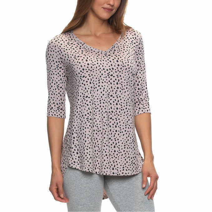 Felina Women's Modal V-Neck Tunic Top