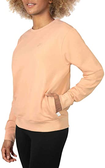 Fila Women's French Terry Long Sleeve Crewneck Sweatshirt