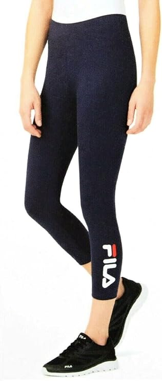 FILA Moisture-Wicking High Waist Capris for Active Women
