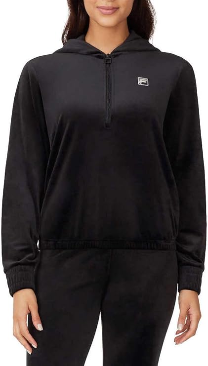 Tailored Fit Women's Quarter Zip Hoodie - Fila Iconic Style