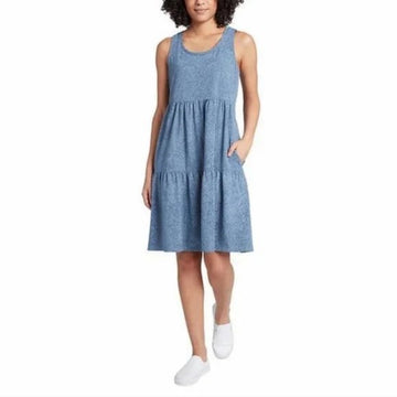 Frye Women's Tiered Knit Dress With Pockets