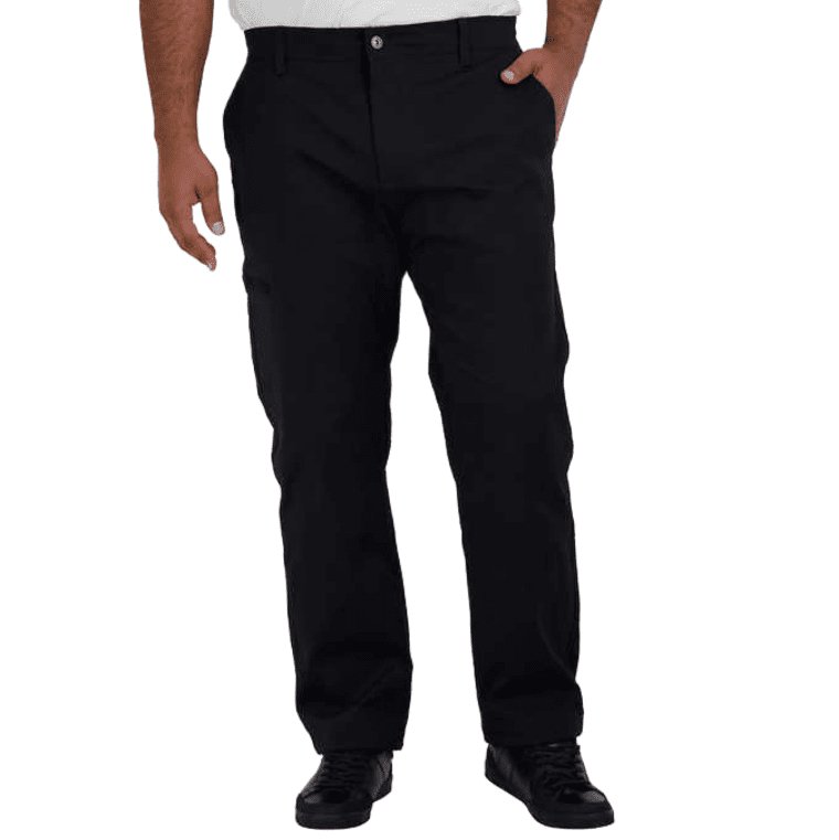 Gerry Men's Fleece Lined Stretch Hiking Travel Pants with Side Zipper Pocket