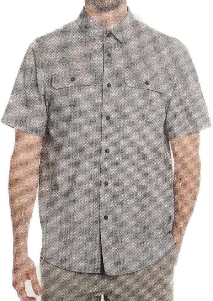 Gerry Men's Short Sleeve Quick Dry Tech Woven Shirt