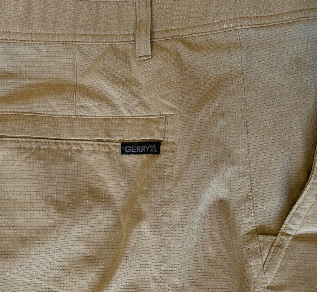 Gerry Men's Stretch Cargo Flat Front Woven Shorts