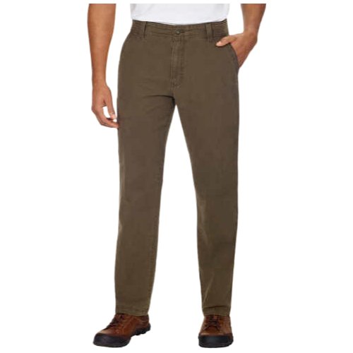 G.H. Bass & Co. Men's Flat Front Canvas Terrain Pants