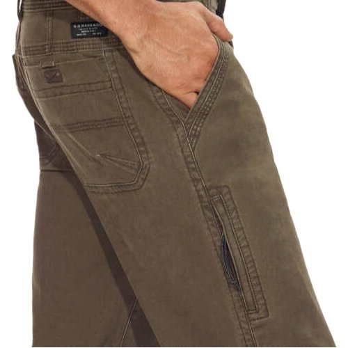 G.H. Bass & Co. Men's Flat Front Canvas Terrain Pants