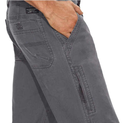 G.H. Bass & Co. Men's Flat Front Canvas Terrain Pants