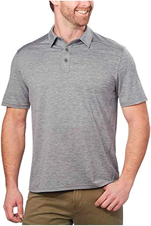 G.H. Bass & Co. Men's Short Sleeve Cooling Stretch UPF 50 Polo