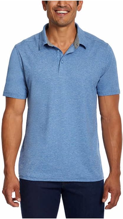 G.H. Bass & Co. Men's Short Sleeve Cooling Stretch UPF 50 Polo