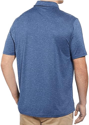 G.H. Bass & Co. Men's Short Sleeve Polo UPF 50 Polo
